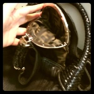 Authentic Fendi Spy large purse 231-8BR511.RQ1-058